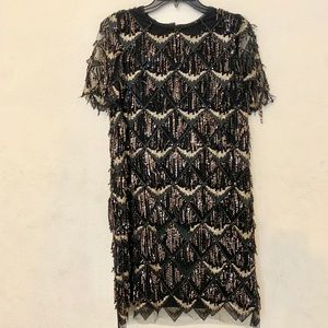 Zara Sequin Sheath Dress